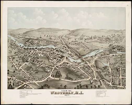 View of Westerly, R.I