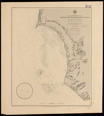 North America, west coast of lower California, Rosario Bay and Sacramento Reef
