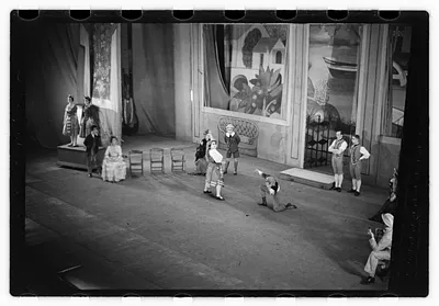 Stage performance, possibly "La boutique fantasque"