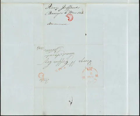Ivory Jefferds to George Coffin,  6 March 1846
