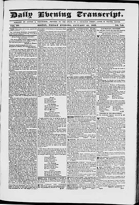 Daily Evening Transcript
