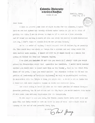 Letter from Philip Jessup to Dean Acheson