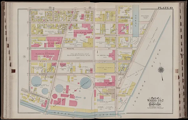 Atlas of the city of Cambridge, Massachusetts