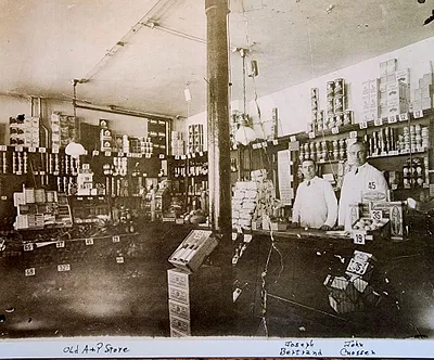 Old A&P store