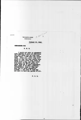 Roosevelt, G. Hall, 1940-1941