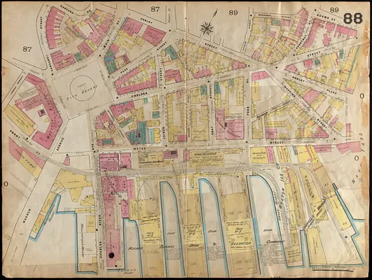 Insurance maps of Boston volume 4 : comprising portions of Charlestown, East Cambridge, Cambridge Port, Old Cambridge & Somerville