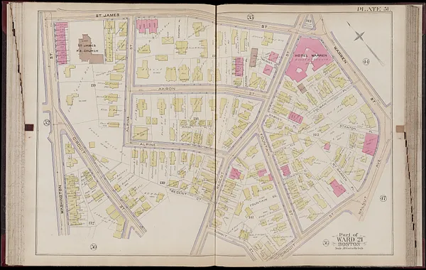 Atlas of the city of Boston : Roxbury, Mass. : volume four : from actual surveys and official records