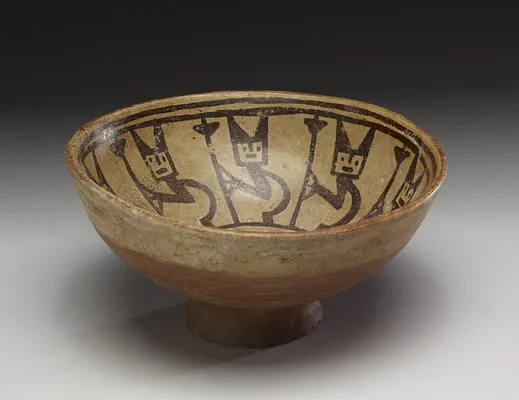 Footed Dish with Animal Motifs