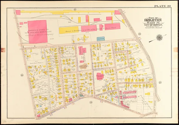 Atlas of the city of Boston, wards 25 & 26, Brighton