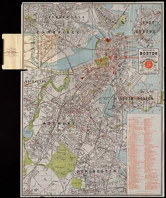 Official map of Boston