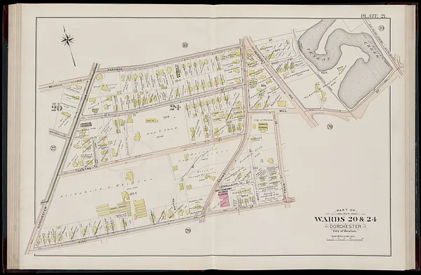 Atlas of the city of Boston, Dorchester, Mass., vol. 5 : from actual surveys and official plans