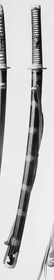 Long Sword with Fittings of Rabbits on Waves