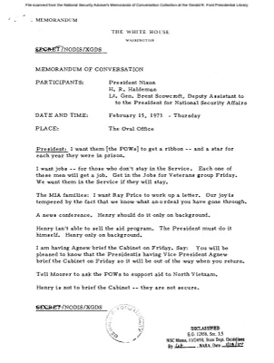 February 15, 1973 - Nixon, H.R. Haldeman