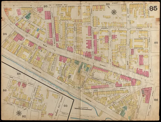 Insurance maps of Boston volume 4 : comprising portions of Charlestown, East Cambridge, Cambridge Port, Old Cambridge & Somerville