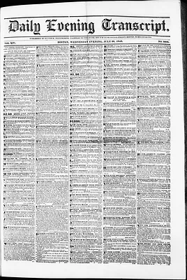 Daily Evening Transcript