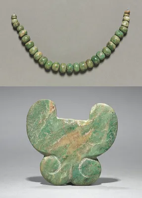 Necklace and Nose Ornament