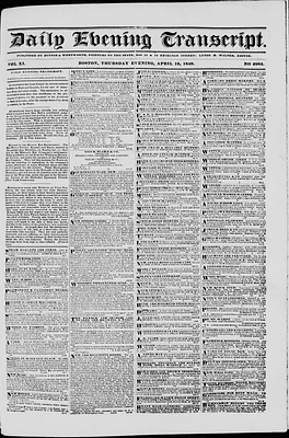 Daily Evening Transcript