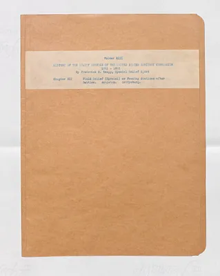 Chapter XII: Field Relief (Special) or Feeding Stations after Battles; Antietam; Gettysburg [Empty]