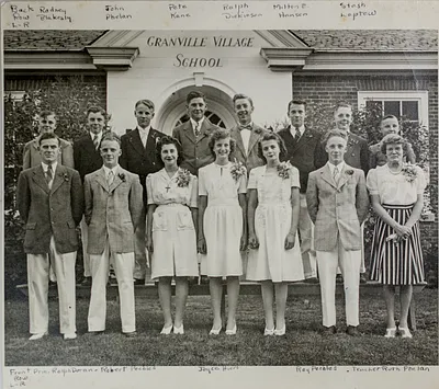 Granville Village School, class picture