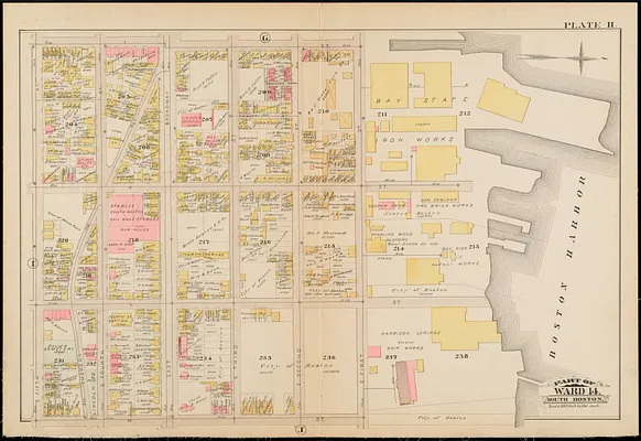 Atlas of the city of Boston : South & East Boston