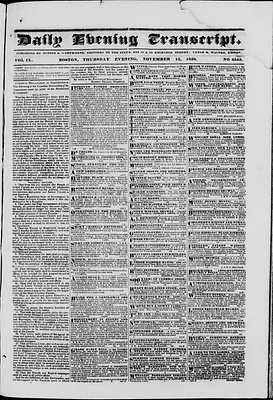 Daily Evening Transcript