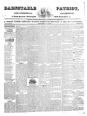 Barnstable Patriot, and Commercial Advertiser