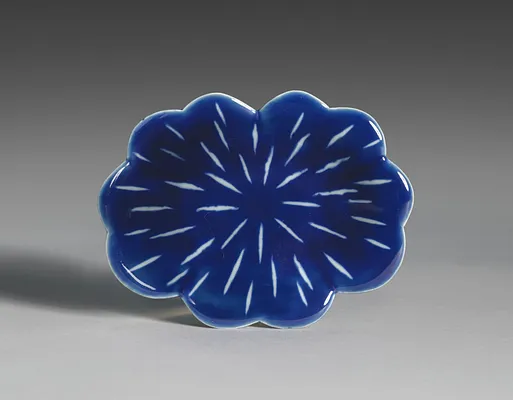 Small Dish (Kozara) with Fireworks