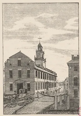 Old State House in 1791