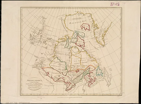 British America, comprehending Canada, Labrador, New-Foundland, Nova Scotia &c