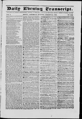 Daily Evening Transcript