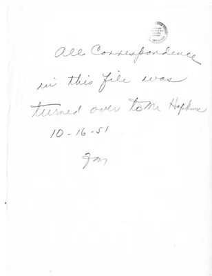 File Memorandum