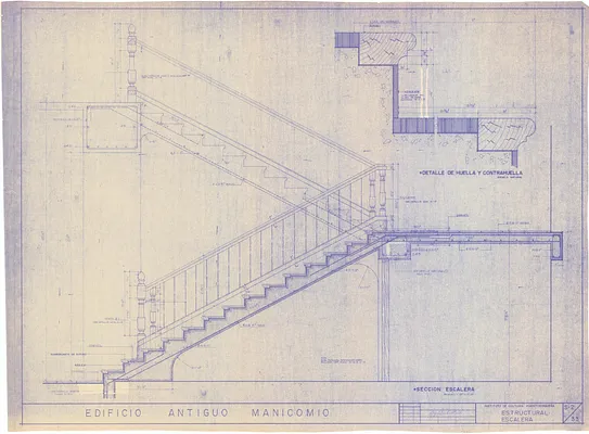 Edificio Antiguo Manicomio, Sheet S-2