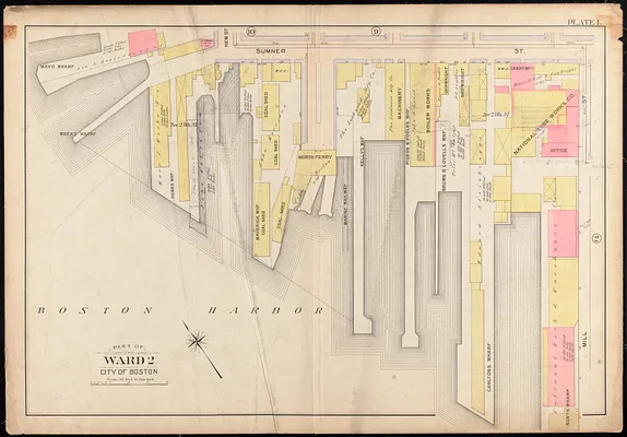 Atlas of the city of Boston, East Boston