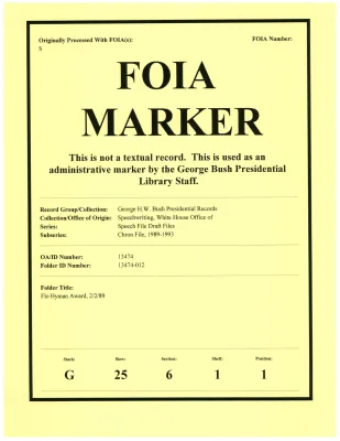 Flo Hyman Award, 2/2/89