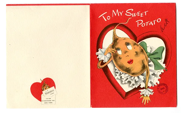 Valentine's Card from David, Marian, and Margo Wallace to Bess W. Truman