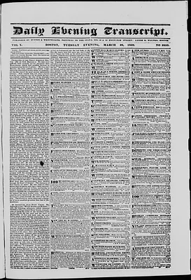 Daily Evening Transcript
