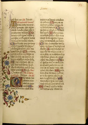 Leaf from Breviary