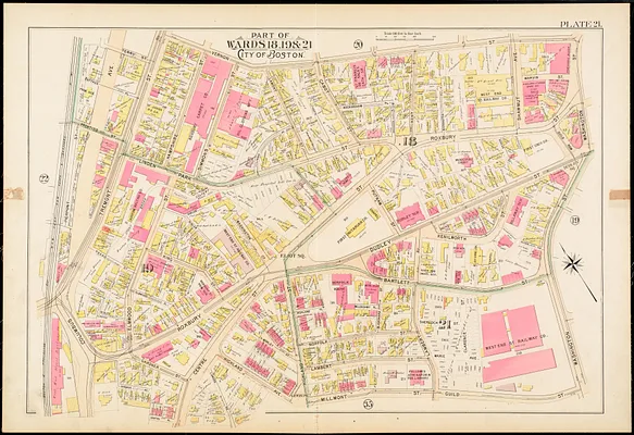 Atlas of the city of Boston, Boston proper and Roxbury