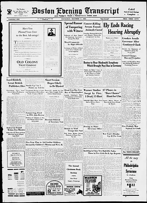 Boston Evening Transcript