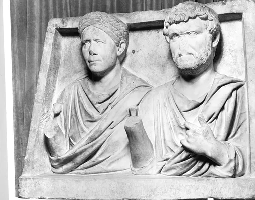 Funerary Relief of a Husband and Wife