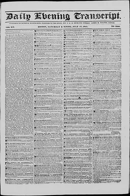 Daily Evening Transcript