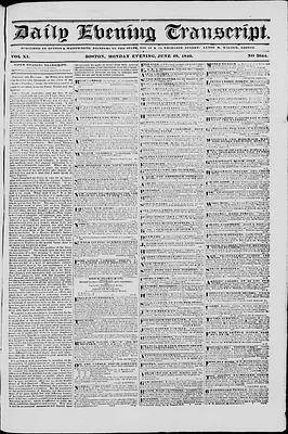Daily Evening Transcript