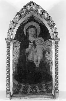 Madonna and Child Enthroned