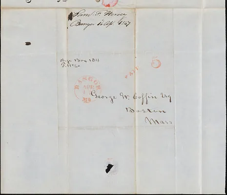 Sam F. Hersey to George Coffin, 16 April 1847