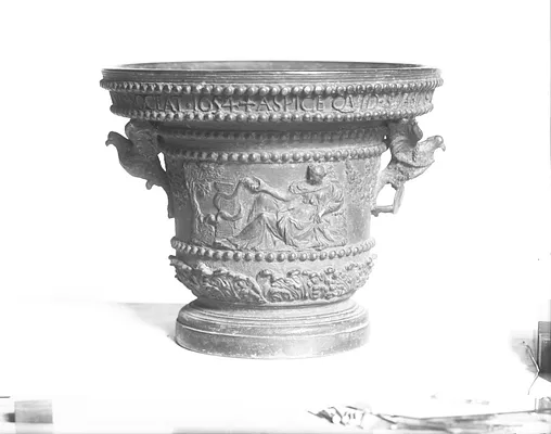 Mortar with Hygeia