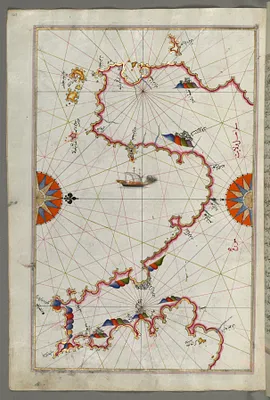Map of Messiniakos Bay