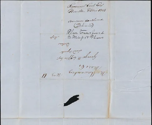 Samuel Cook to George Coffin, 2 March 1849