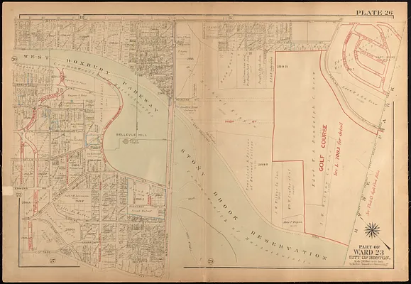 Atlas of the city of Boston, West Roxbury