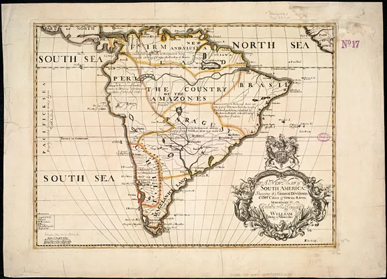 A new map of South America