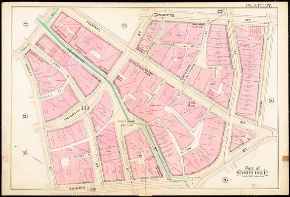 Atlas of the city of Boston : city proper